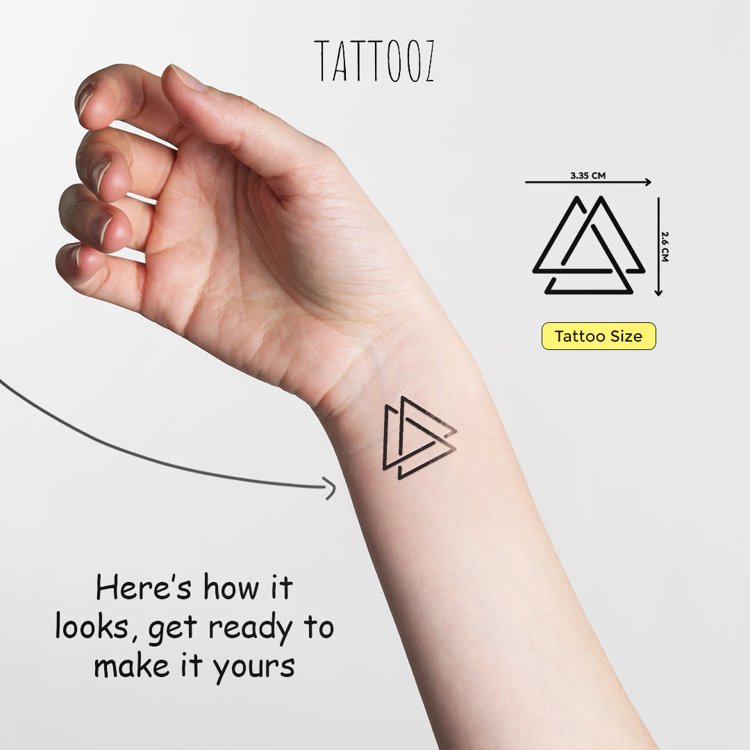 Three Triangles Tattoo