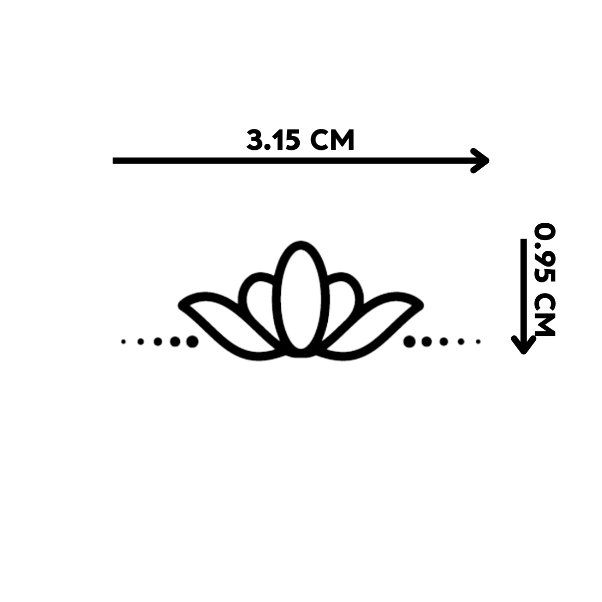 Balance Flower Tattoo